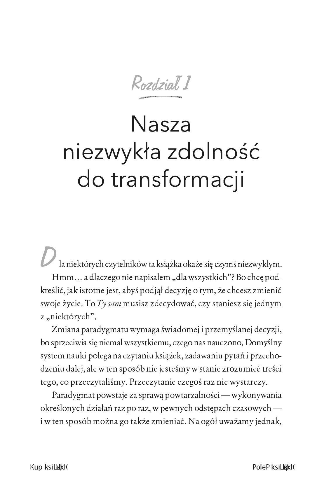 Fragment „Zmień swój paradygmat, a odmienisz swoje życie” — strona 5 z 24
