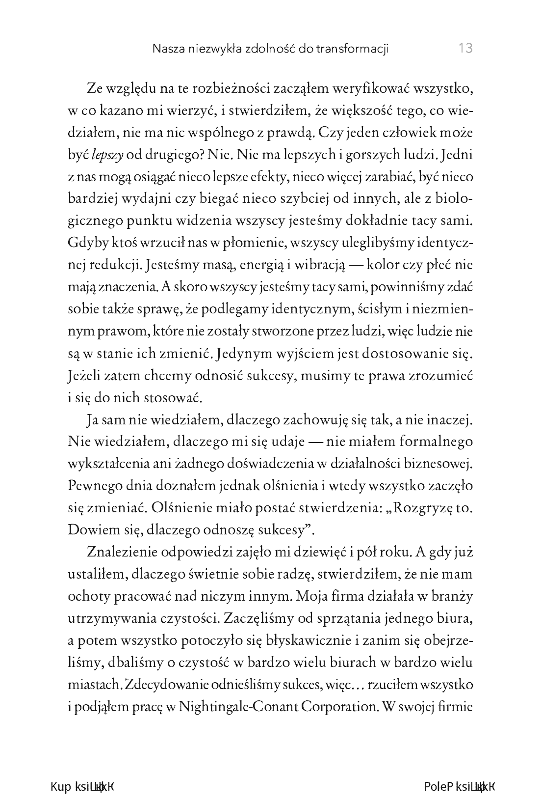Fragment „Zmień swój paradygmat, a odmienisz swoje życie” — strona 9 z 24
