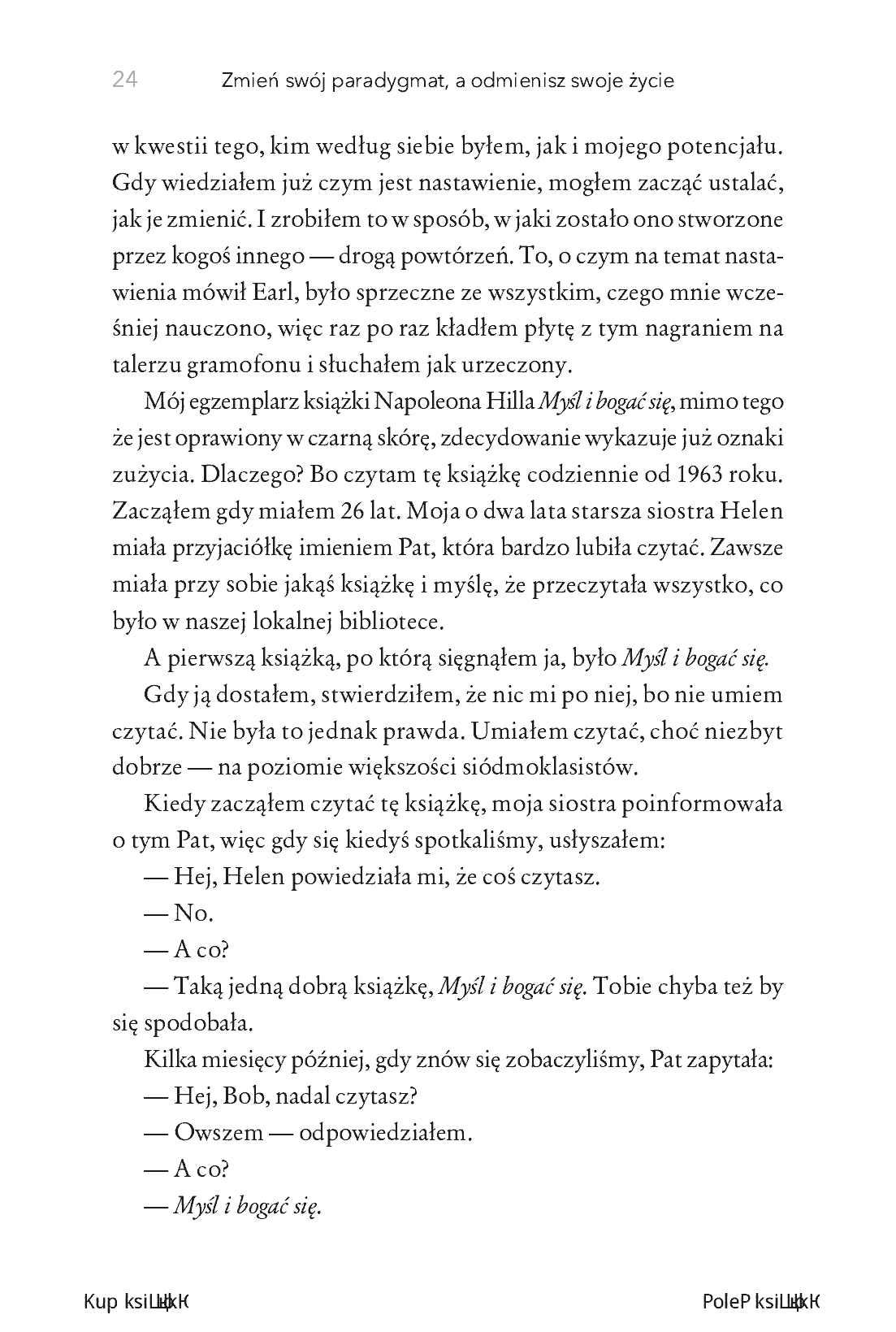 Fragment „Zmień swój paradygmat, a odmienisz swoje życie” — strona 20 z 24