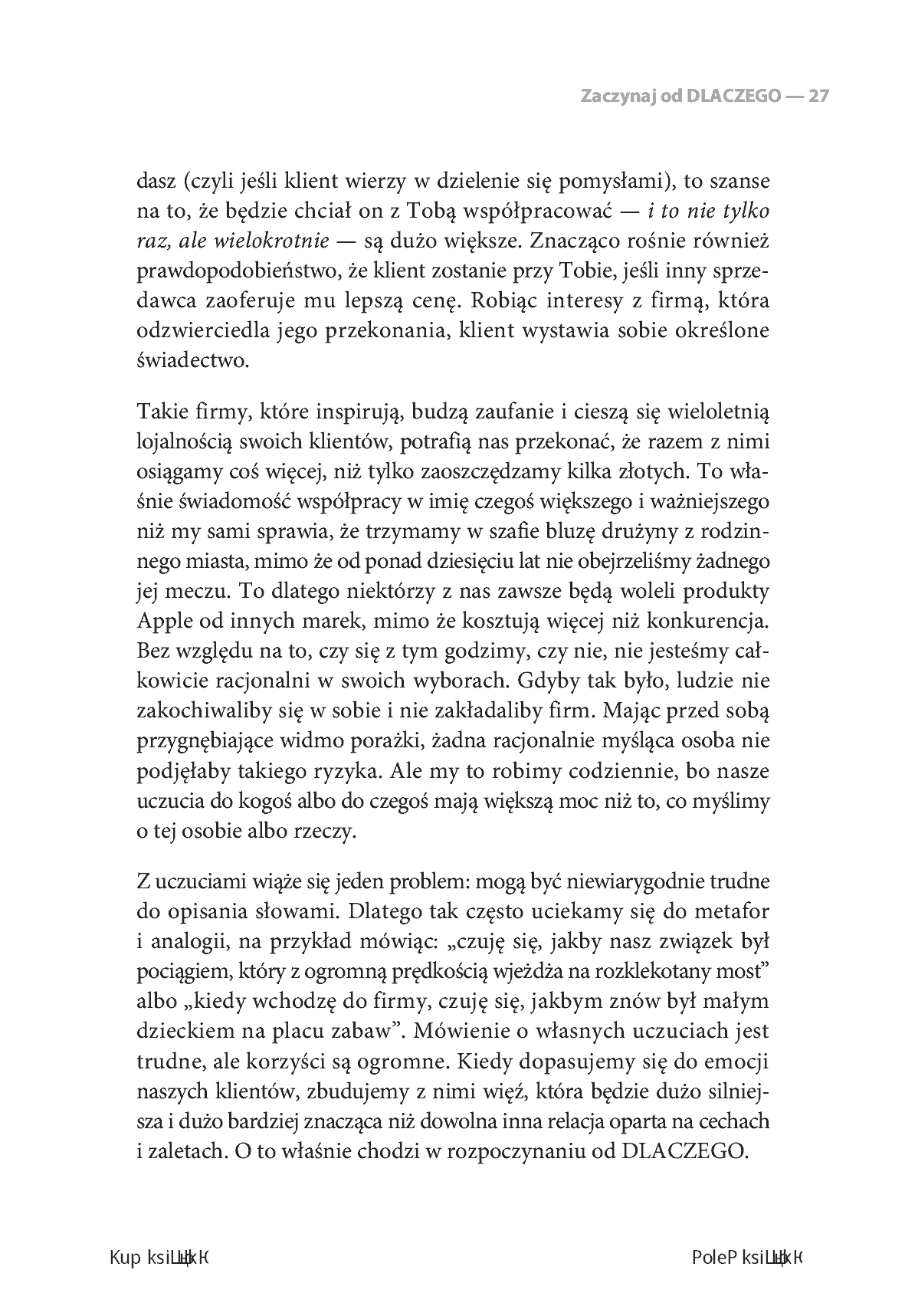 Fragment „Znajdź swoje DLACZEGO. Droga do poczucia spełnienia i wewnętrznej motywacji” — strona 9 z 20