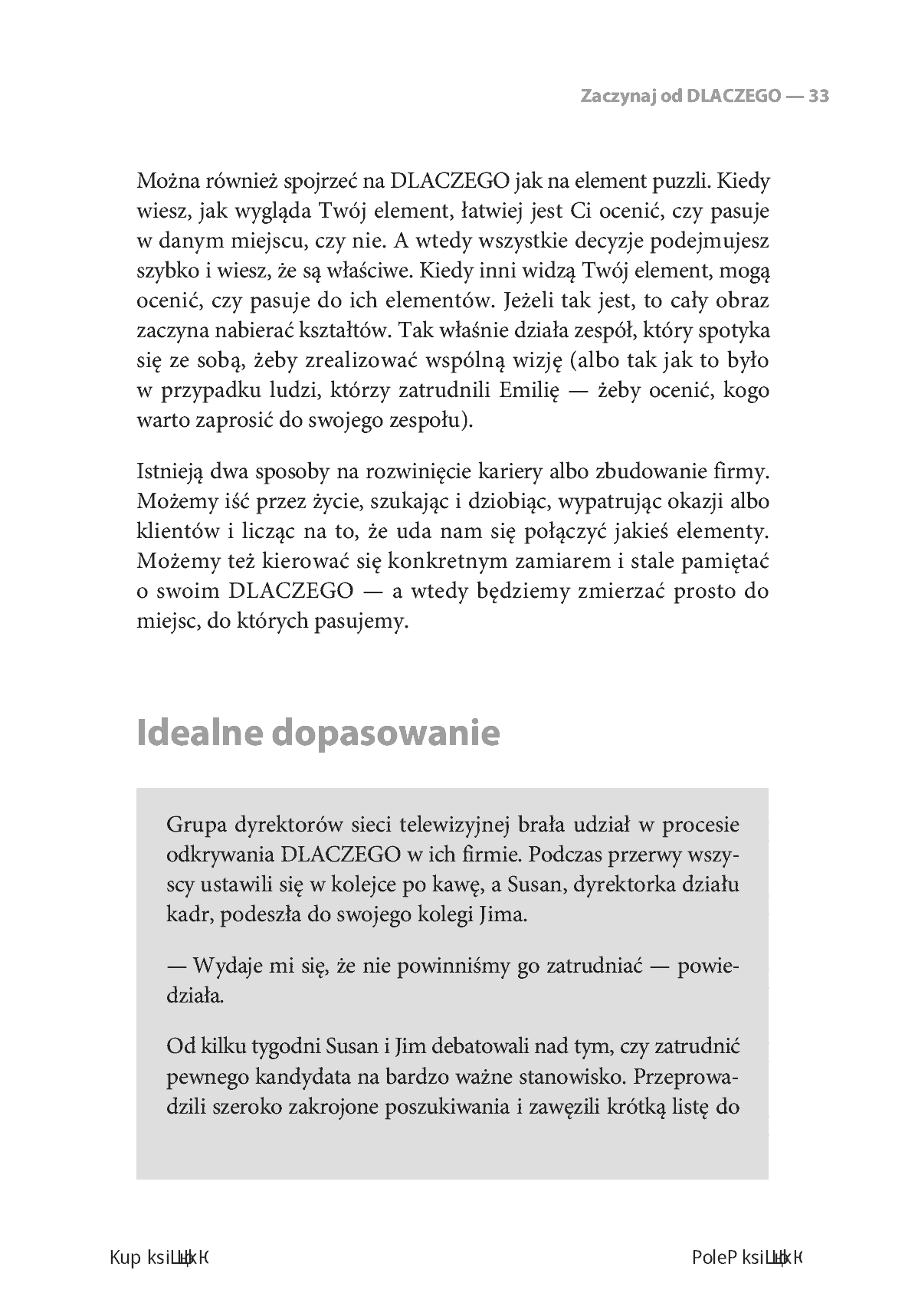 Fragment „Znajdź swoje DLACZEGO. Droga do poczucia spełnienia i wewnętrznej motywacji” — strona 15 z 20