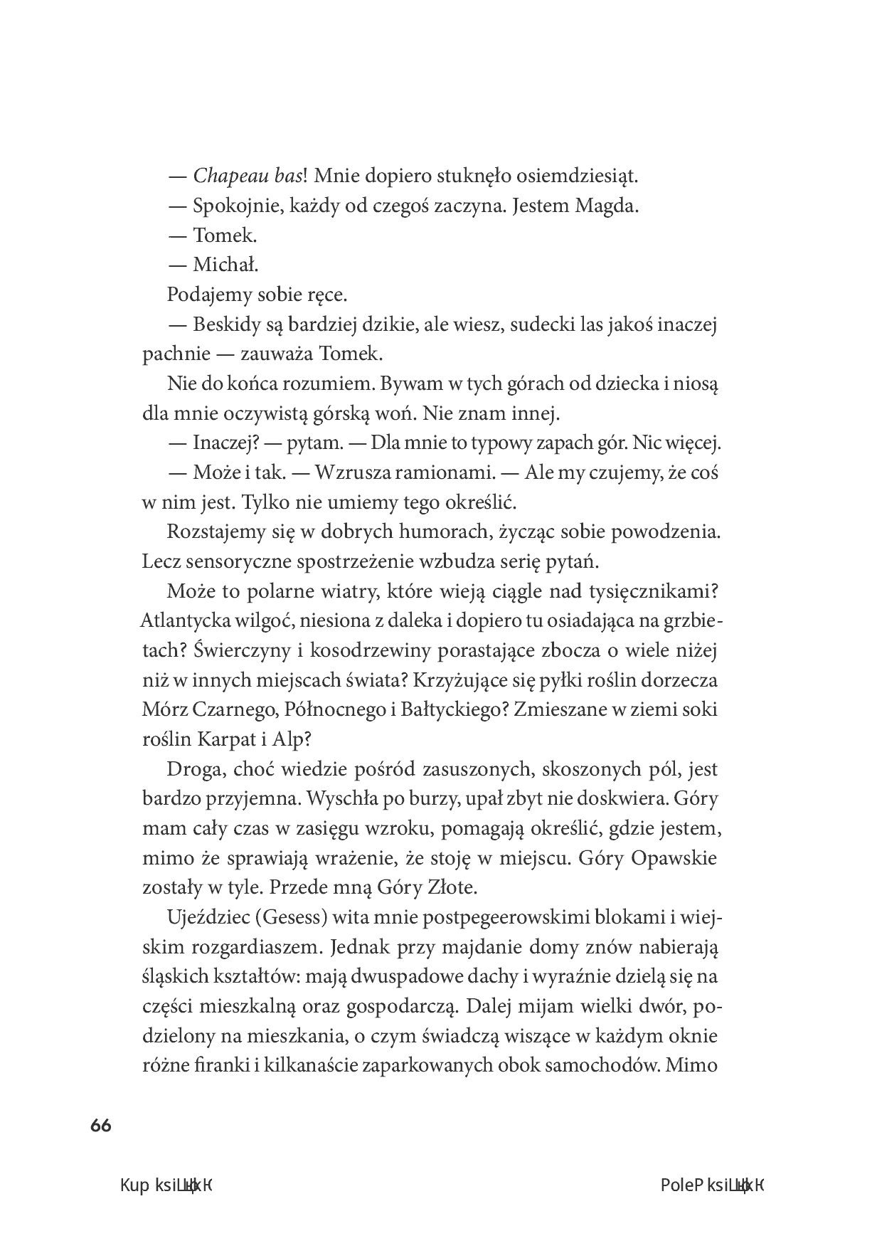 Fragment „Znikająca kraina. Wędrówka przez góry Śląska” — strona 14 z 30