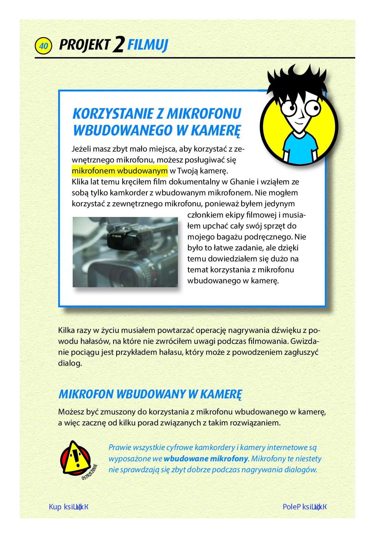 Fragment „Zostań gwiazdą YouTube'a. Twórz najlepsze filmy wideo! Dla młodych bystrzaków” — strona 25 z 30