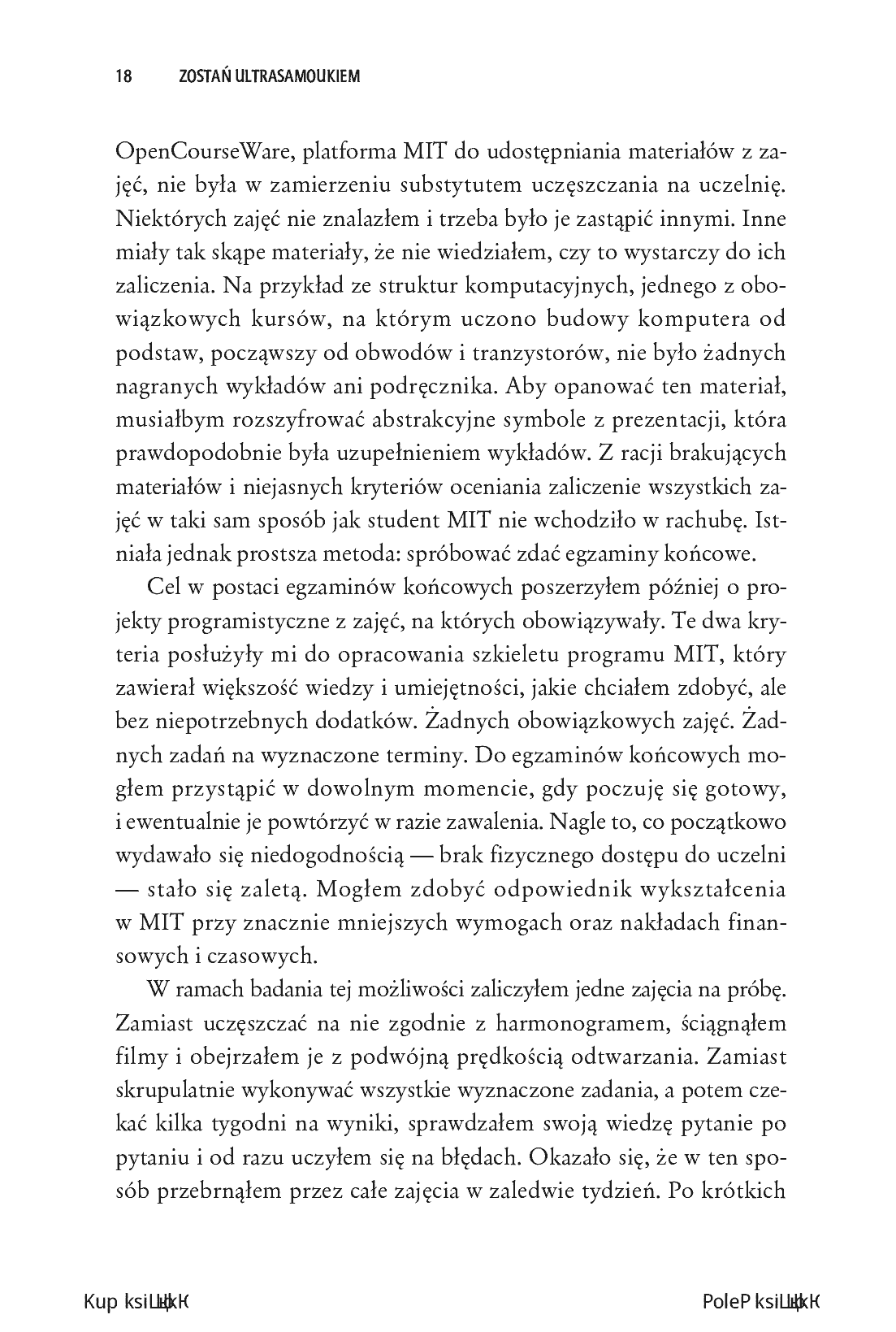 Fragment „Zostań ultrasamoukiem. Jak mistrzowsko opanować twarde umiejętności w zadziwiająco krótkim czasie” — strona 8 z 30