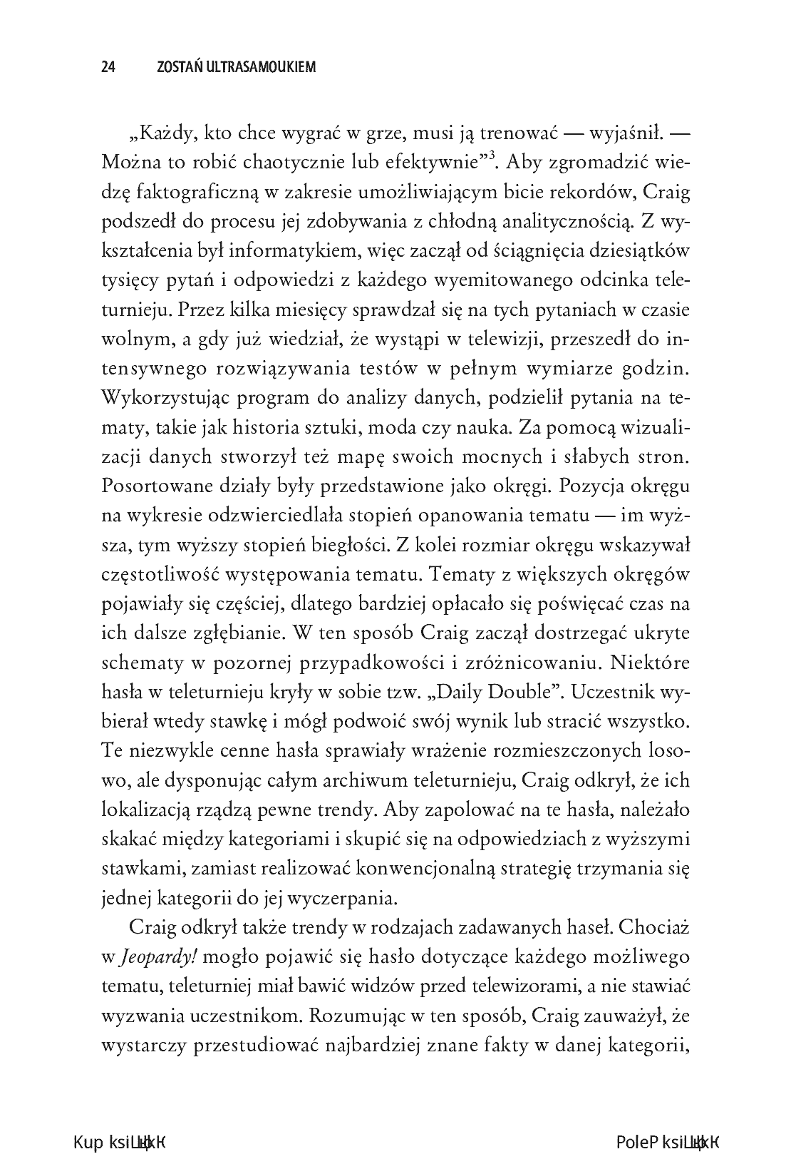 Fragment „Zostań ultrasamoukiem. Jak mistrzowsko opanować twarde umiejętności w zadziwiająco krótkim czasie” — strona 14 z 30