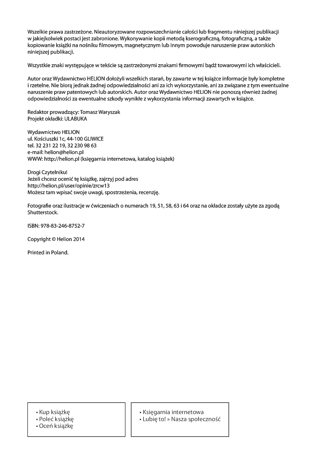 Fragment „Zajęcia rewalidacyjne. Zeszyt ćwiczeń dla szkoły podstawowej, klasy 1-3” — strona 2 z 12