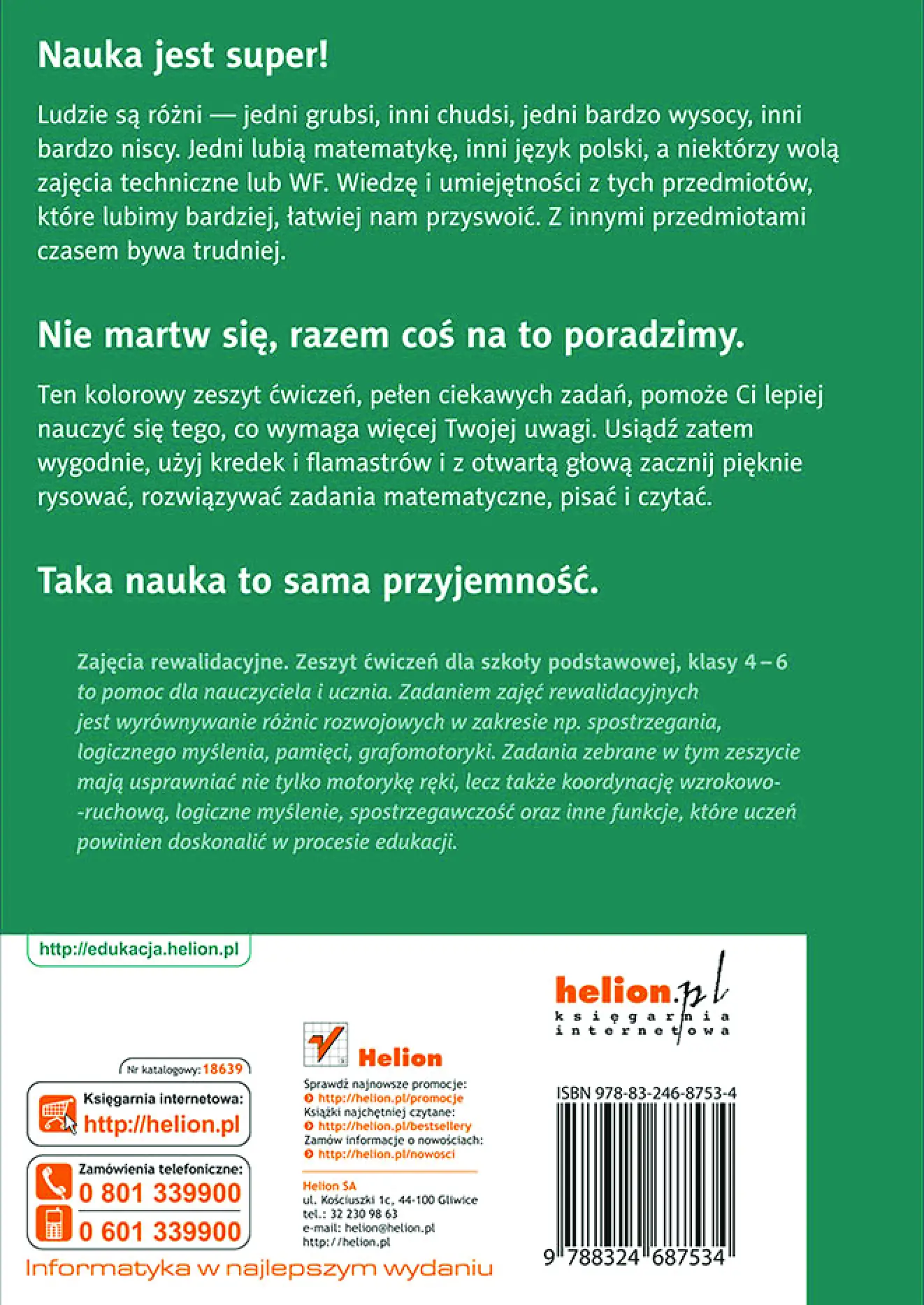 Fragment „Zajęcia rewalidacyjne. Zeszyt ćwiczeń dla szkoły podstawowej, klasy 4-6” — strona 10 z 10