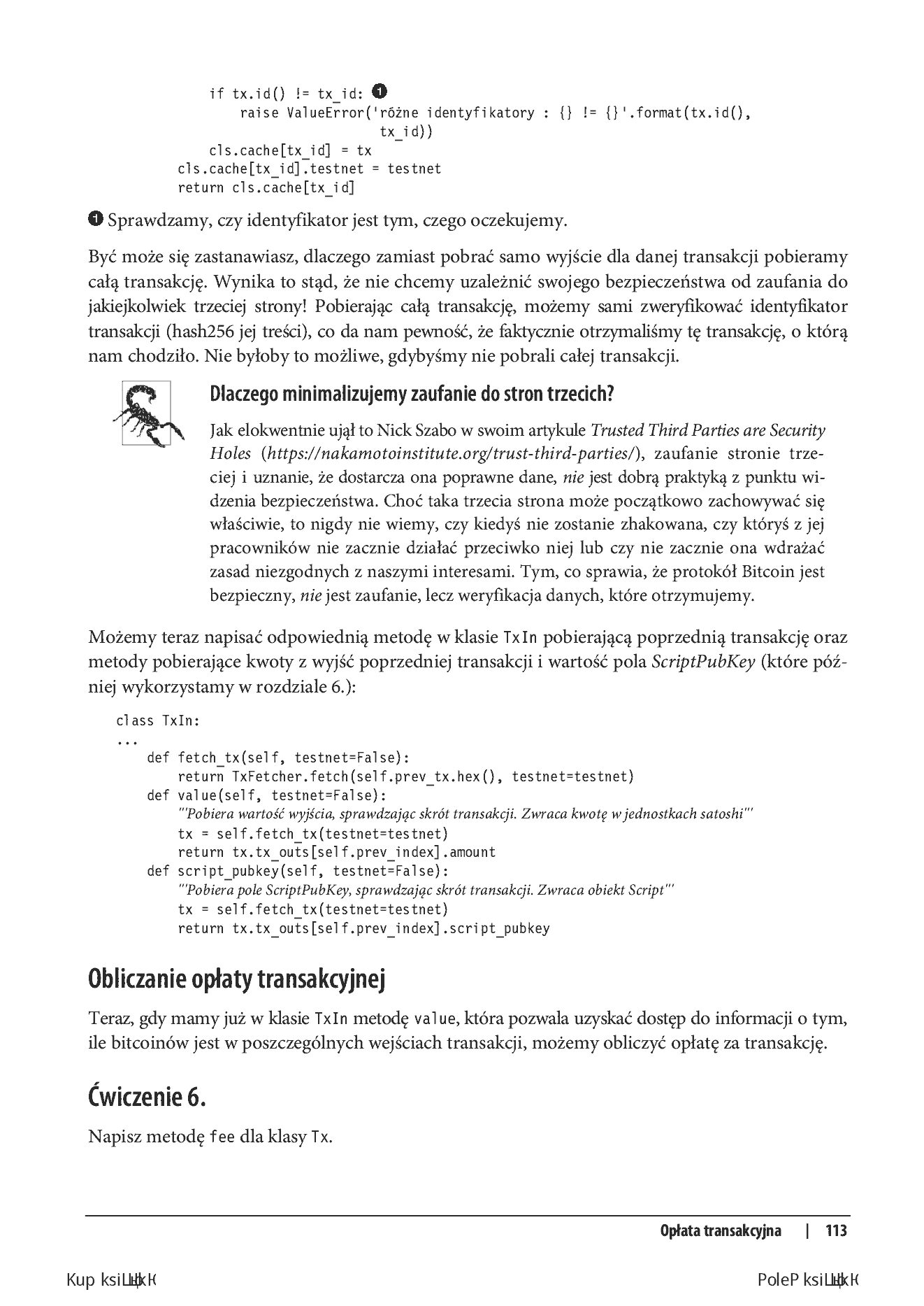 Fragment „Zrozumieć Bitcoin. Programowanie kryptowalut od podstaw” — strona 23 z 30