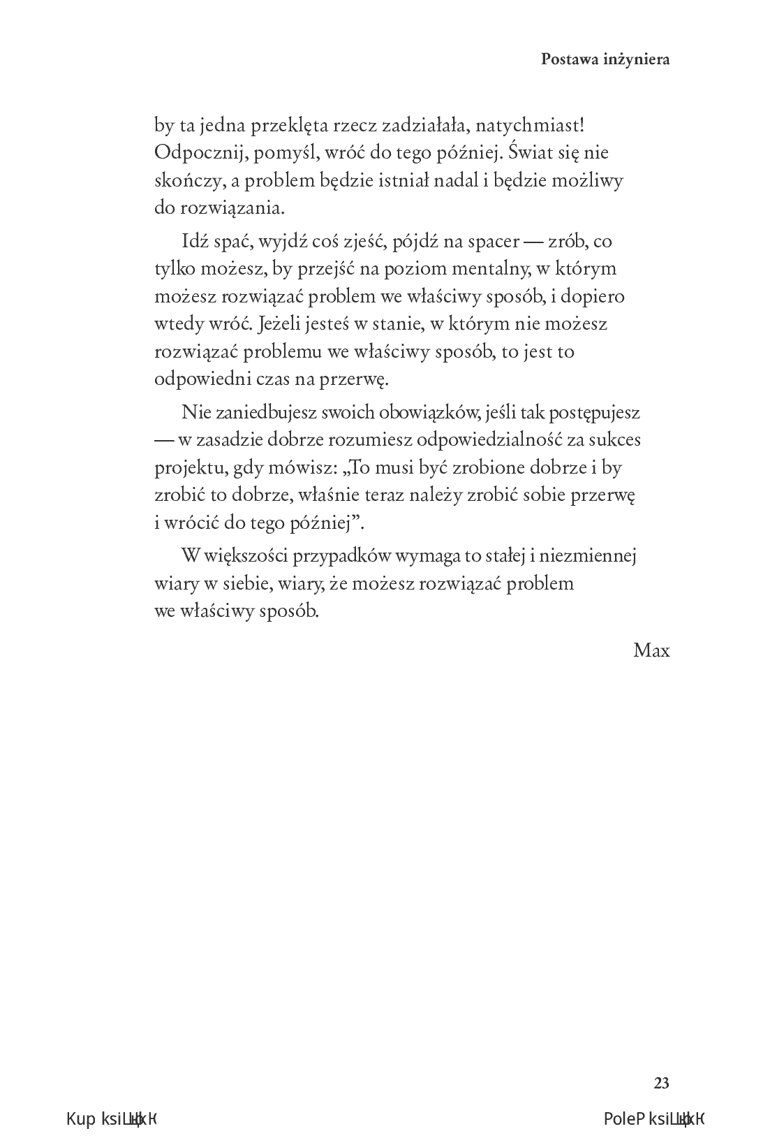 Fragment „Zrozumieć oprogramowanie. O prostocie kodu i doskonaleniu warsztatu programisty” — strona 11 z 18