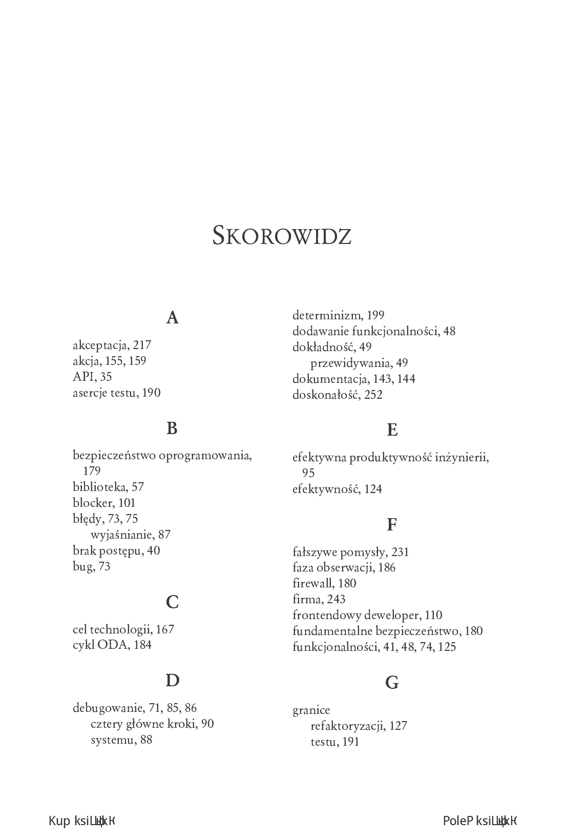 Fragment „Zrozumieć oprogramowanie. O prostocie kodu i doskonaleniu warsztatu programisty” — strona 13 z 18