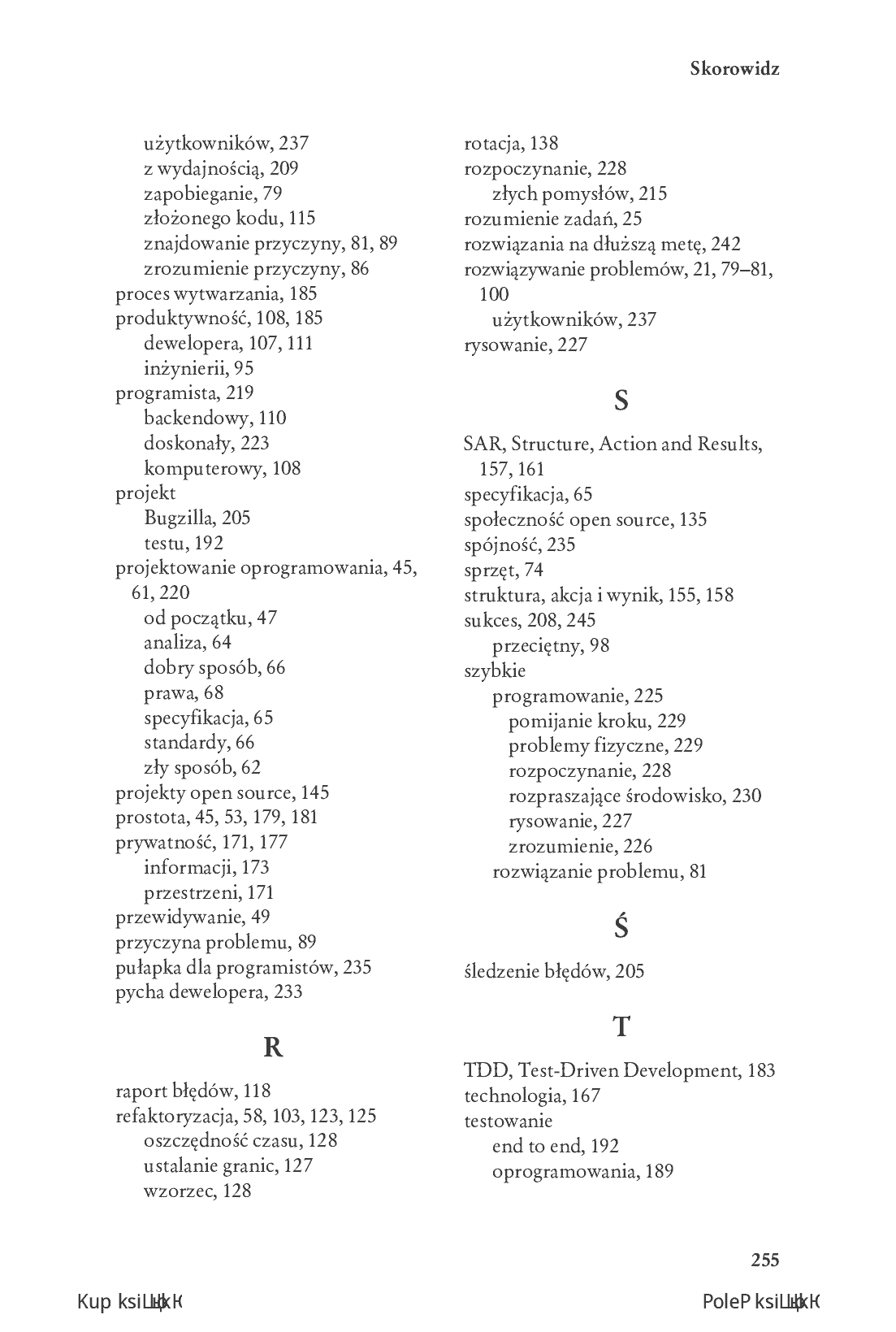 Fragment „Zrozumieć oprogramowanie. O prostocie kodu i doskonaleniu warsztatu programisty” — strona 15 z 18