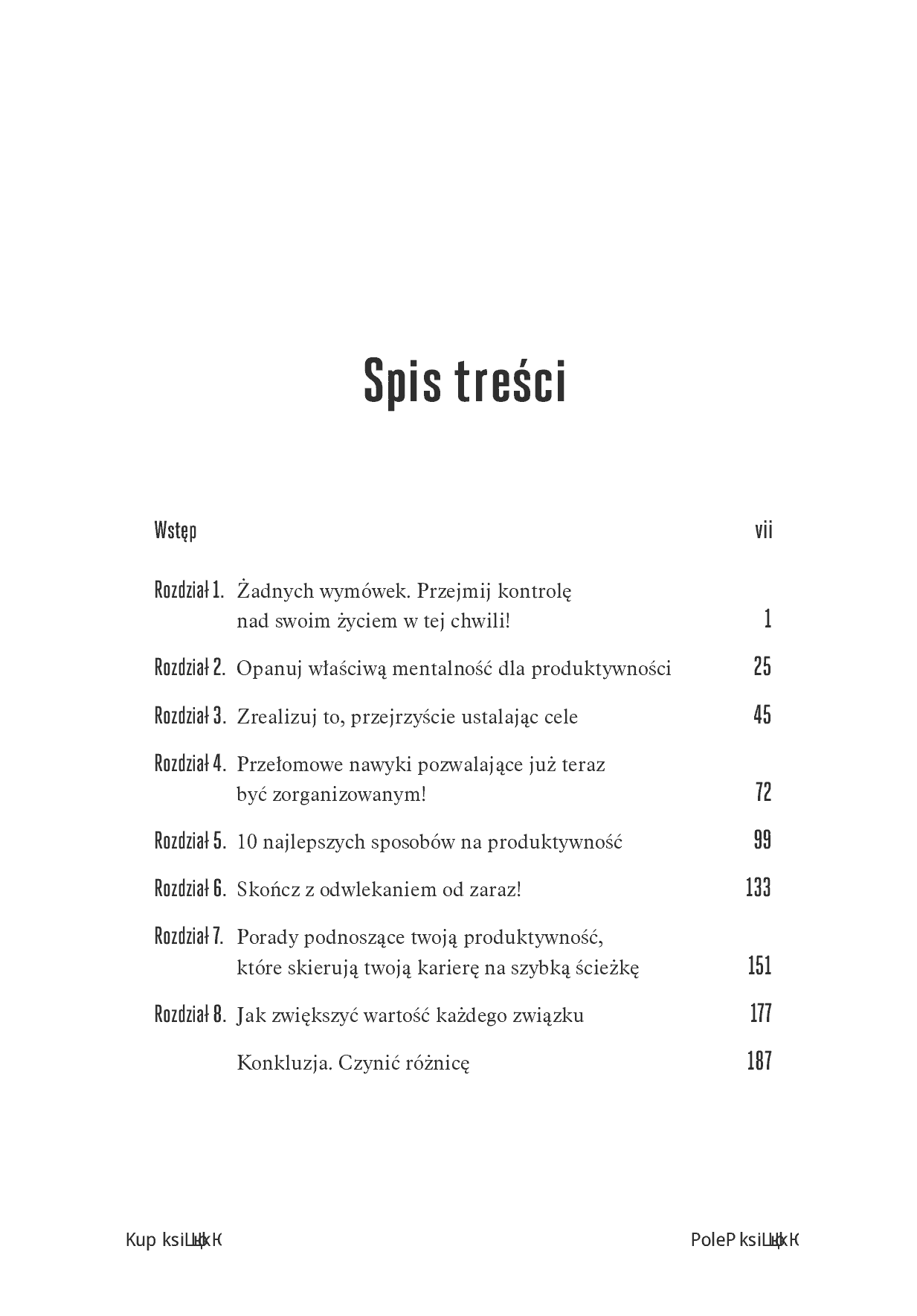 Fragment „Zrób to teraz! Przejmij kontrolę nad swoim czasem i życiem. Wydanie II” — strona 3 z 30