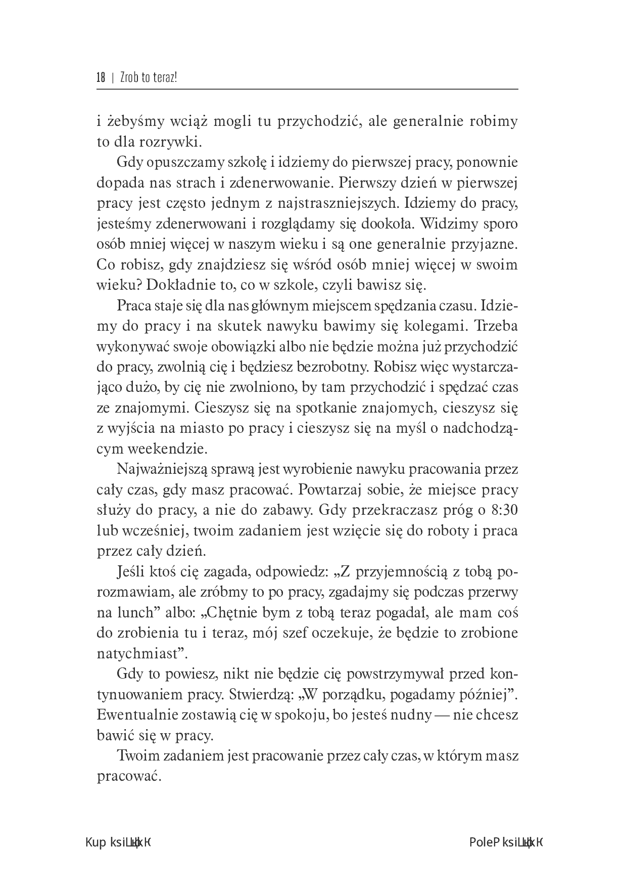Fragment „Zrób to teraz! Przejmij kontrolę nad swoim czasem i życiem. Wydanie II” — strona 22 z 30