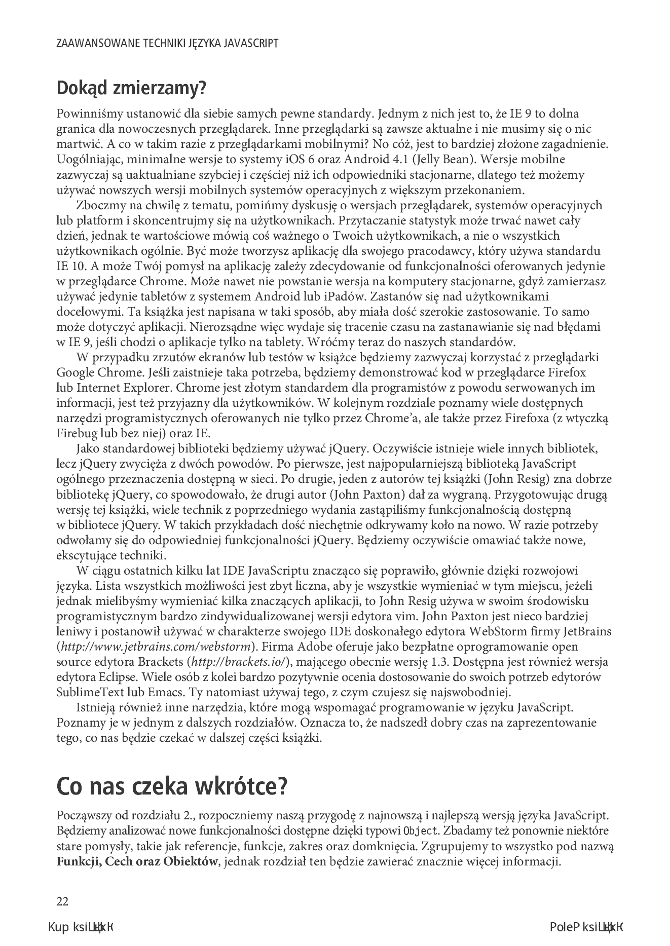 Fragment „Zaawansowane techniki języka JavaScript. Wydanie II” — strona 14 z 24