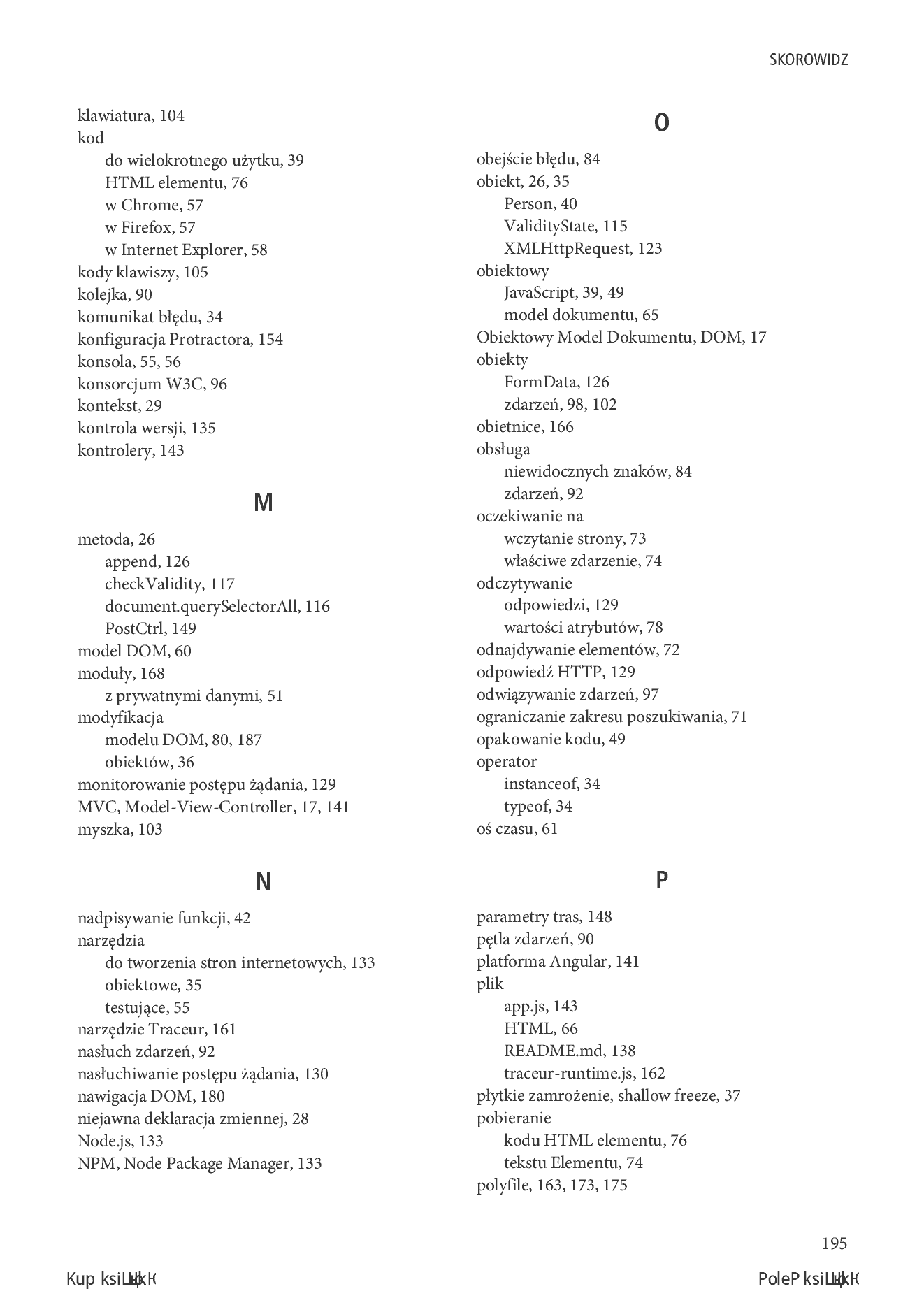 Fragment „Zaawansowane techniki języka JavaScript. Wydanie II” — strona 19 z 24