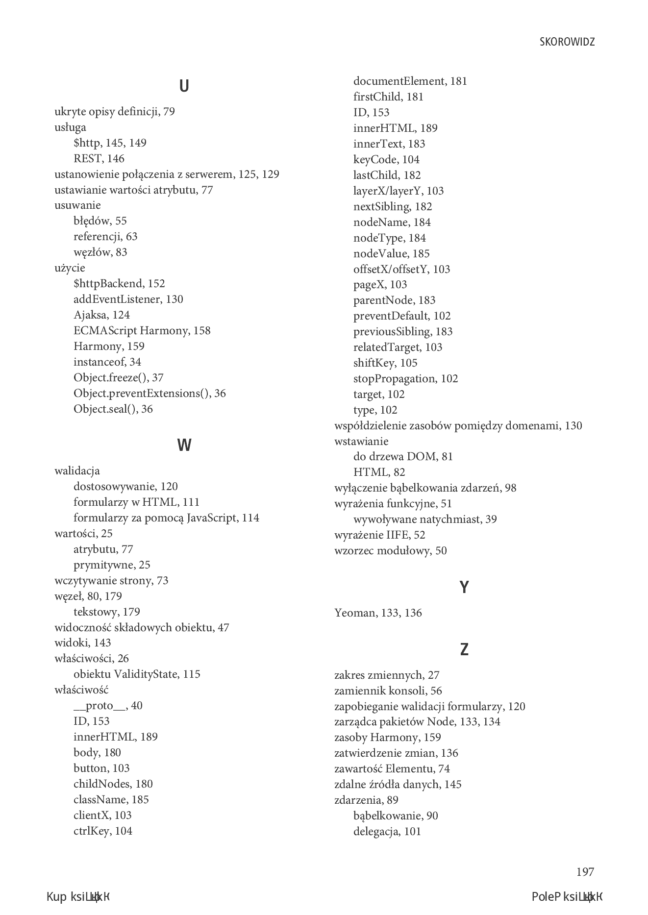 Fragment „Zaawansowane techniki języka JavaScript. Wydanie II” — strona 21 z 24