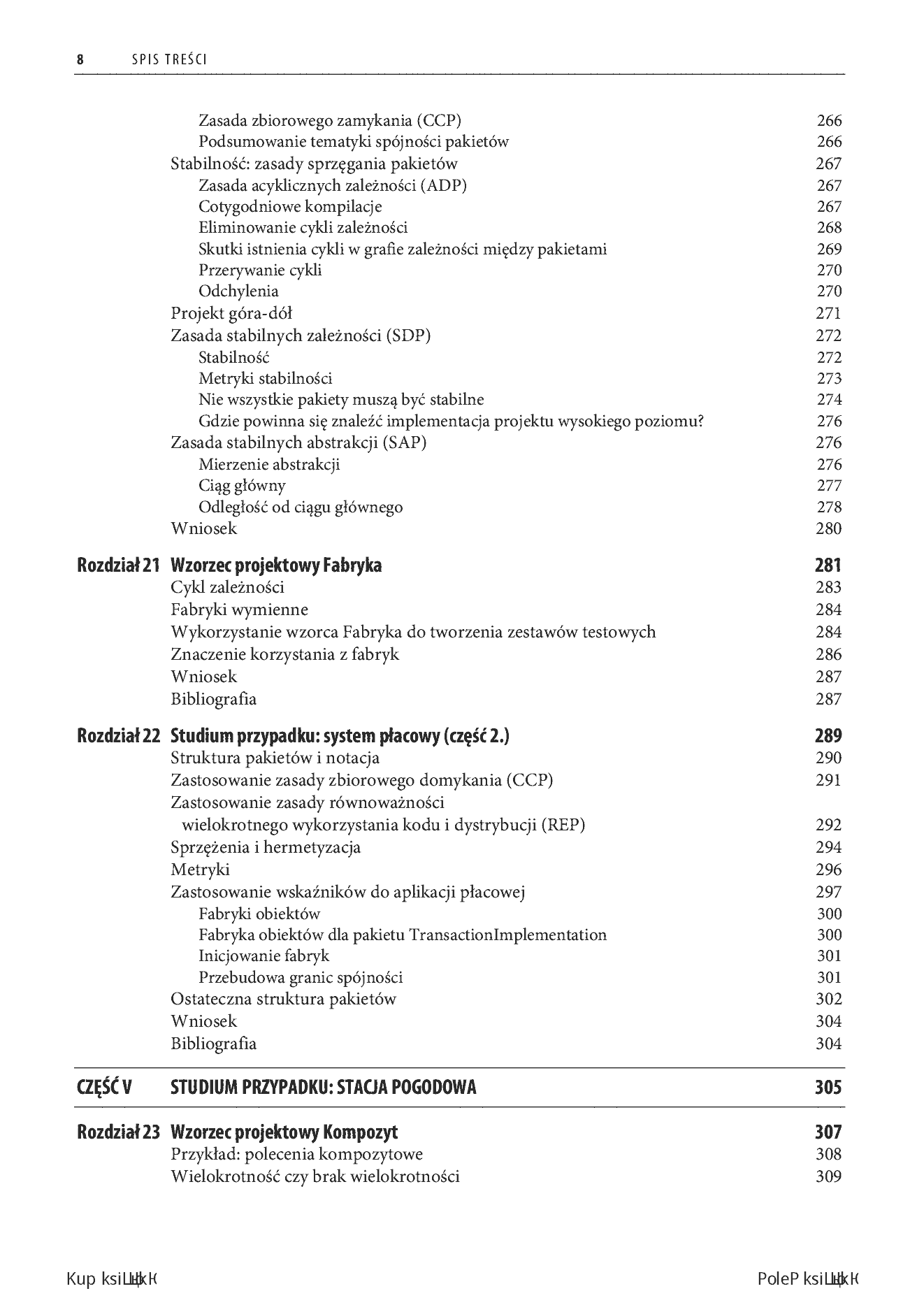 Fragment „Zwinne wytwarzanie oprogramowania. Najlepsze zasady, wzorce i praktyki” — strona 8 z 30