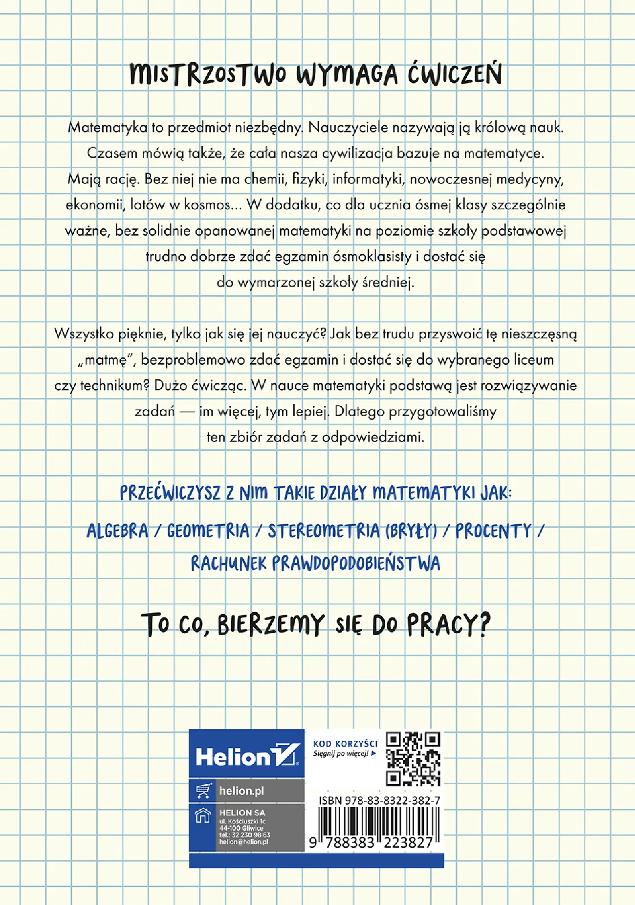 Fragment „Zbiór zadań z matematyki. Przygotowanie do egzaminu ósmoklasisty” — strona 8 z 8